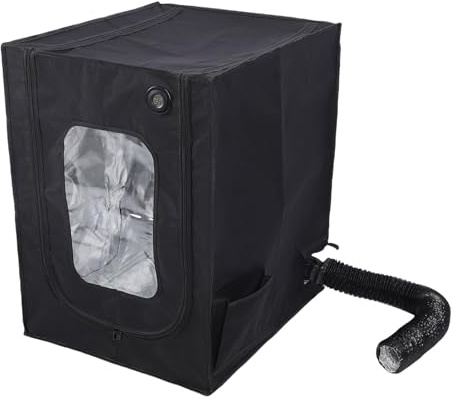 YWBL-WH 3D-skrivarhölje Brandsäker Temperaturkontroll med LED-ljusremsa, Universalskydd för Lab Ender 3 V3-serien med Mera, Brusreducering och Optimal Utskrift