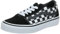 Vans Jungen Ward Suede/Canvas Sneaker, Schwarz Checker Black True White Pvj, 34 EU