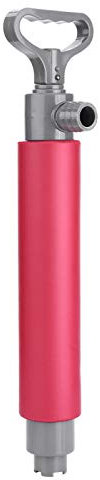 PUSOKEI Kayak Bilge Pump 46cm Mini Floating Hand Pump Manual Bilge Water Pump for Kayak Rescue (Pink)