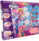 DIAMOND DOTZ DTZ10.009 - Original 5D Diamond Painting DOTZIES Set My Little Pony mit 6 Motiven: 2 Bilder 15 x 15 cm, 2 Armbänder, 2 Aufkleber/Sticker, DIY Diamant Komplettset für Kinder ab 6 Jahren