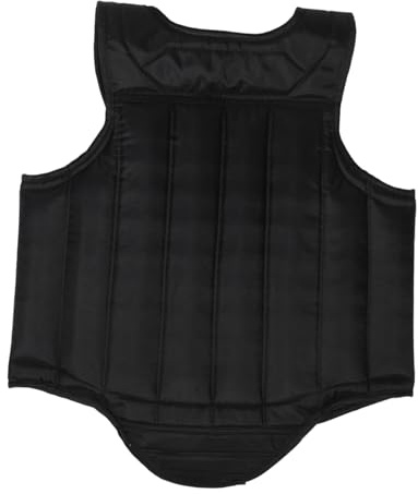 GOOHOCHY Professional Boxing Chest Guard Groin Protector Vest Breathable Kickboxing Accessory