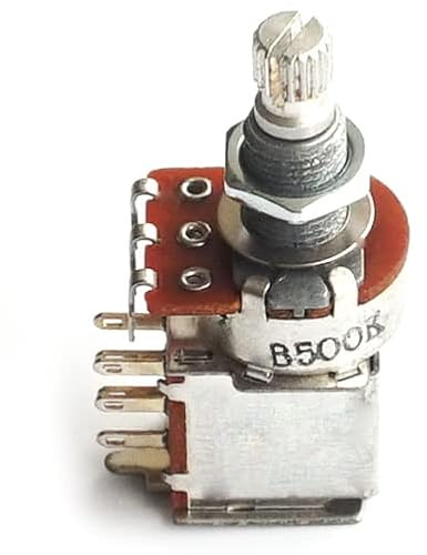 Guitar Anatomy Alpha Push-Pull Pots – Potentiometer Vol/Tone 250k 500k A or B Linear/logarithmic DPDT (B500K)
