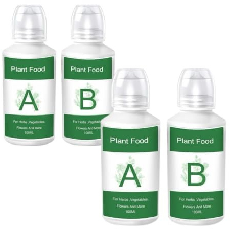 Nutrienti Idroponici, 2 Set Alimenti Piante Idroponiche, A & B Cibo Coltivazione Piante Interni Fertilizzante Idroponico, Sistemas Coltivaziones Idroponic Piante Nutrienti, Per Verdure Frutti Fiori