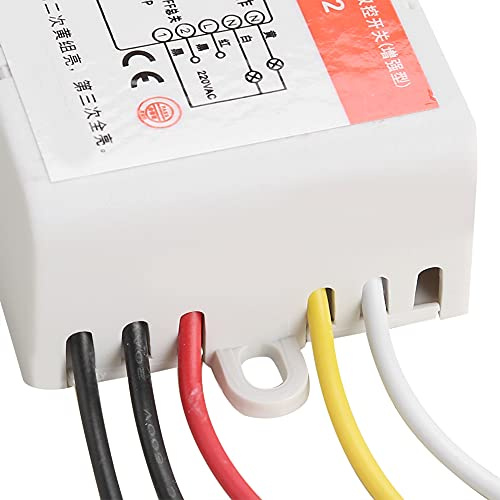 Generic 2-kanals Fjärrkontrollbrytare för Lampor – Universal Lamp Controller-mottagare och Sändare Kompatibel med LED, Lysrör, Energisparlampor, 20M Räckvidd (Tvåvägs fjärrkontroll)
