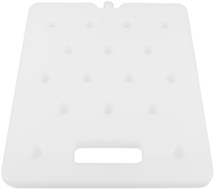 Homoyoyo Bloc Réfrigérant 1600g Réutilisable pour Glacière, Grosse Plaque de Glace Portable en Plastique Alimentaire, Pack de Congélation pour Camping et Transport sous Chaîne du Froid