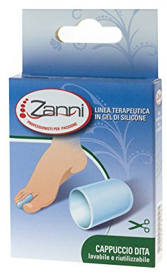 CAPPUCCIO PER DITA IN GEL DI SILICONE-1 PEZZO IN BOX (MEDIA 37/41)