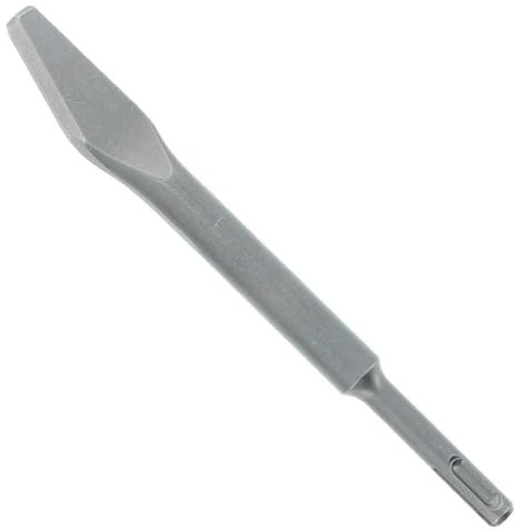 Diablo SDS-Plus Mortar Knife for Removing Mortar, Tile Adhesive & Surface Preparation - 1/4 Size, 8 Length, Flat Chisel Type - DMAPLCH2050