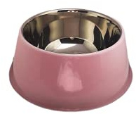 Comedero Antideslizante 3L para Perro RICHWELL, Comedero Acero Inoxidable 3 litros para Pienso o Agua con Base de Goma Antideslizante, Plato para Mascotas, Accesorios para Mascotas, Comedero Grande