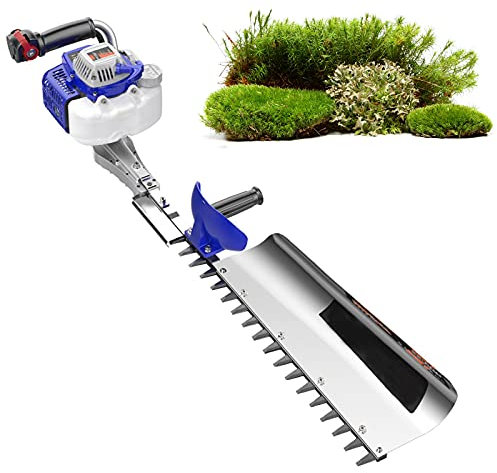 Aocay Cortasetos Inalámbrica, Cortasetos Gasolina Tijeras de ​podar para Jardinería 2 Tiempos, Longitud de Hoja 60cm, Recortadora ​de Setos Cortacésped, Diámetro Máximo de Corte: 3cm