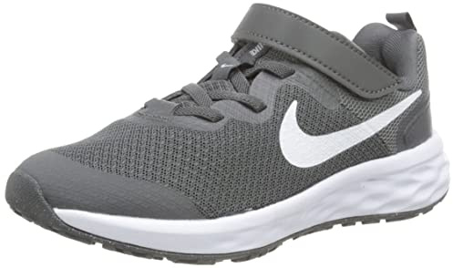 Nike Revolution 6 Nn (GS), Unisex Children's Gymnastics Shoes, Iron Grey White Smoke Grey, 3.5 US