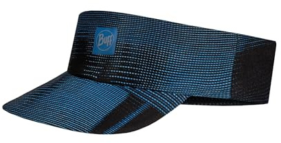 Buff®| Gorra Pack Speed Hombre Mujer Adulto Flexible, UPF50, Elemento Reflectante, Comoda, Elastica, Correr, Ventilacion, Plegable, Talla Única, Azul