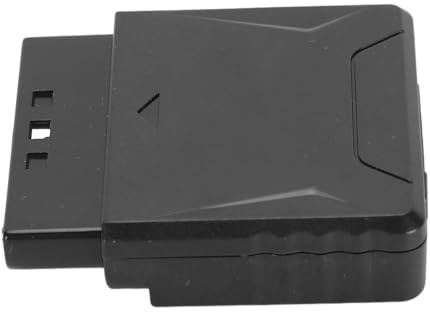 Jectse Adaptador de Controlador Inalámbrico Retro, Pequeño y Simple Actualización de Firmware Receptor de Controlador para Consola de Juegos (Black)