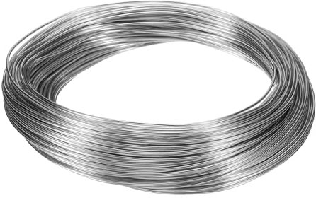 QUARKZMAN Filo Bonsai 1mm Calibro 30m Lunghezza Filo di Alluminio Anodizzato Flessibile per Attrezzi Bonsai, Alberi, Giardino, Orticoltura, Paesaggistica, Piantagione, Argento