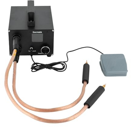Poste à souder par points, batterie portable, 1400 A, poste à main, machine à souder, puissante affichage LCD, pour soudage 18650 et autres batteries