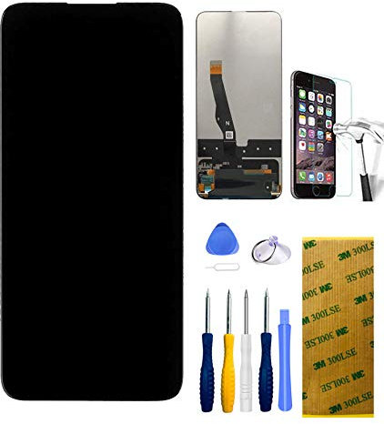 Xlhama Écran Tactile LCD pour Huawei P Smart Z 9X Y9 Prime [2019] Réparation et Remplacement Écran LCD Digitizer + Écran Tactile avec Outils Inclus et Verre Trempé