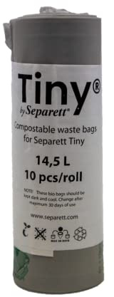 Separett Tiny® – 10 stk kompostierbar Toilettenbeutel