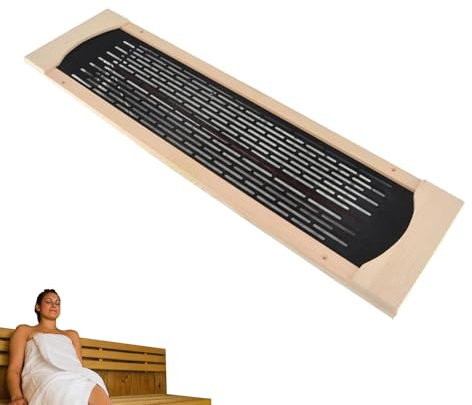 Ceramic Infrared Sauna Heater Tube, Heating Panel for Home Spa, 350W Steam Room Infrared Heater Pipe with Guard, Sauna Heating Accessories, for Home, Hotel, Swimming Pool(1pcs)