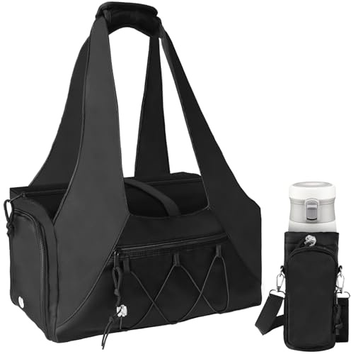 Borsone da Viaggio, Borsa da Palestra per Yoga Pilates, Borsone Palestra Sportiva Impermeabile Uomo e Donna, Borsa Sportivo con Porta Scarpe e Tasca Umida da Viaggio, Sport, Fitness, Piscina