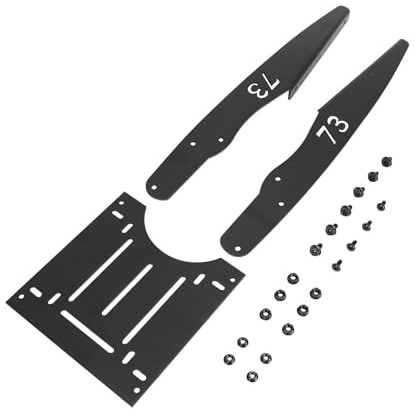 Oxtxuzdm Electric Bike Modification Accessories for Super 73 Metal Motorcycle Back Luggage Rack Rear Shelves with Screws High Strength Carbon Steel Bike