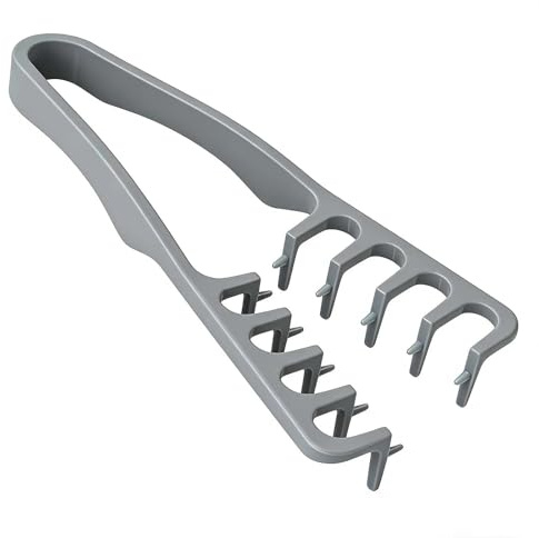 EveBeaty Volumizing Wide-Tooth Hair Styling Comb For Men And Women Texture Comb With Maximum Root Lift, Bangs Seam Grooming Accessory, 8.86 X 4.13 X 0.94 Inches, Grey