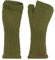 KNIT FACTORY - Cleo Handstulpen - Fingerlose Handschuhe - Gestrickte Handschuhe für Winter - Damen Handstulpen aus Wolle - Hochwertige Qualität - Moosgrün