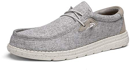 Bruno Marc Mocasines para Hombre Planos Mocasines sin Cordones Zapatos Clásicos Casual de Confort Suave BLS211M-E,Size 47,Beige,BLS211
