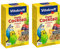 2 PACK VITAKRAFT BUDGIE FRUIT COCKTAIL FOOD SEED MIX EXTRA VITAMINS & MINERALS 200G