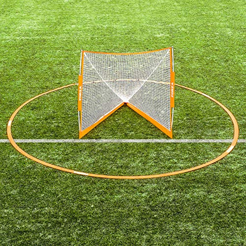 FORZA Portable Lacrosse Crease - Two Sizes [3m & 6m] | Men's & Women's Regulation Size Lacrosse Crease | Official Size Portable Crease for Lacrosse | Carry Bag Included (3m)