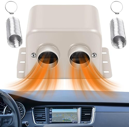 Calefacción de coche, calentador de parabrisas de calentamiento rápido, descongelador de ventana para coche, SUV y camiones, calefacción de coche portátil y descongelador para una descongelación