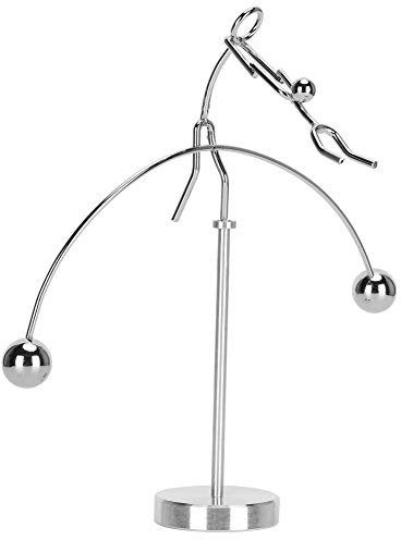 Metal Balancing Pendulum Toy Office Decompression Toys Fun Gift Desktop Ironman Balance Pendulum Scale Accessories