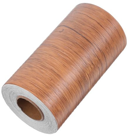 TOPPERFUN Cinta Adhesiva De Grano De Madera Cinta Para Pies De Muebles Borde Del Papel Tapiz Azulejos De Cocina Stciker Cinta De Reparación De Vetas De Madera De Polivinilo