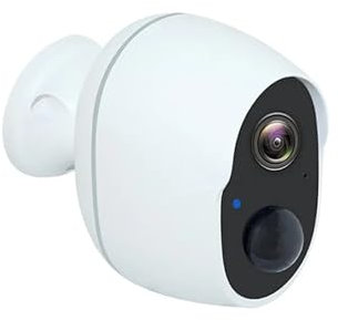 KKENZA Caméra de Surveillance extérieure IP 1080P, étanche, avec Batterie, babyphone et Wi-FI(Only Camera)