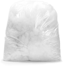 ALMOHADAONLINE-Fibra de Relleno de cojin Microfibra 100% Poliester-Ideal para Rellenar Cojines,Almohadas, Peluches, Decoración de escaparates de Navidad, Nieve Artificial, Tacto Pluma. (5 Kg)