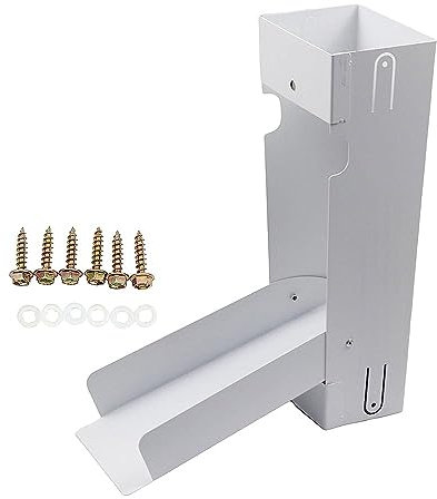 Recuperateur D Eau De Pluie Collecteur d'eau De Pluie Reservoir Eau De Pluie avec 6 Vis SystèMe De Collecte De RéCupéRation Filtre à Eau De Pluie pour Tuyaux De 3 X 4