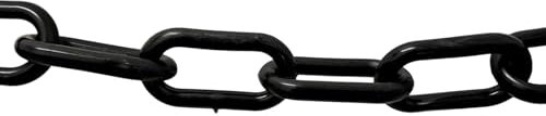 Marwotec 5 Meter Regenablaufkette 10mm Kunststoff Regenkette Schwarz Ablaufkette Tropfkette Wasserkette