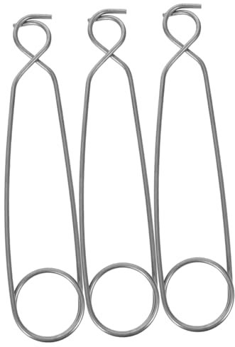 Happyyami 3pcs Fishing Accessories Tackle Bundle Tool Fish Mouth Gripper Camping Pot Hook