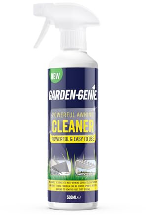 Garden Genie - Awning Cleaner | Perfect for Cleaning Canopy, Parasol, Gazebo, Tents and Outdoor Fabric - Powerful Stain Remover - 500ml