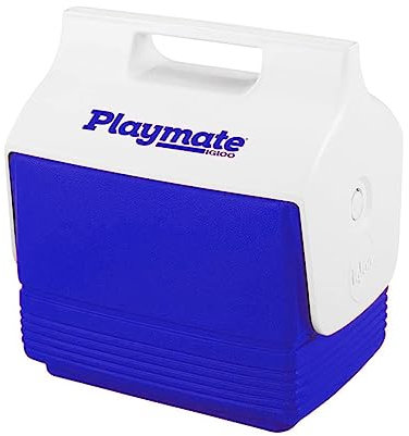 Igloo Playmate Mini Kult-Kühlbox, 3,8 Liter, Blau, für Snacks und Getränke