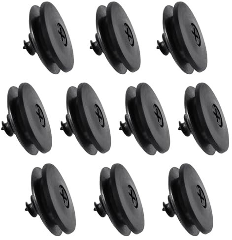 ALI2 10 Stück Universal-Clips für Auto-Fußmatten, Befestigungsclips für 3-in-1,Befestigungsklammern für Autoteppiche,Befestigung an Autoteppich