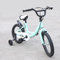 FUNYSF 16 Zoll Kinderfahrrad 5-8 Jahre Jungen Fahrrad mit Stützrädern höhenverstellbar Mädchen/Junge Geschenk Fahrrad (Grün)