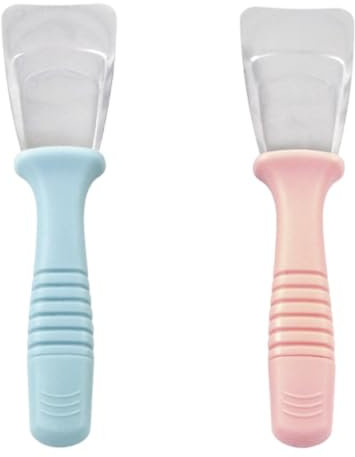 XENQITO 2 Pcs Accessori per Frigorifero in Plastica Rigida Raschietto per Ghiaccio Scongelare Paletta Paletta Ghiaccio per Ghiaccio Congelatore Strumento per Raschietto per Frigorifero Durevole Pulito