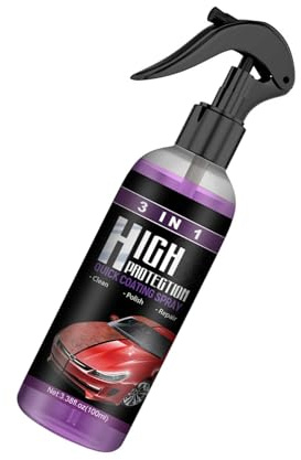 Xanorrg Rociador Automotriz De Removedor con Recubrimiento Multifuncional Restaurador Brillo Y Acabado Protector para Varias Pinturas De Automóviles Restaurador