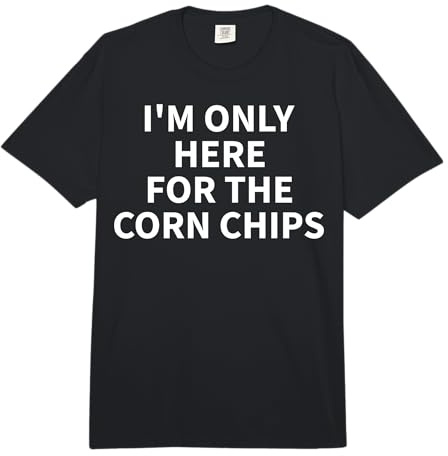 Vêtements de copeaux de maïs - Design Amusant de Chips Comfort Colors Adult Heavyweight T-Shirt