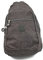 Noey & Lou Kleiner Daypack sportlicher sehr Leichter City-Rucksack Trekking Crossbody Backpack Freizeit Fahrrad Sport Wandern Reise (Grau)
