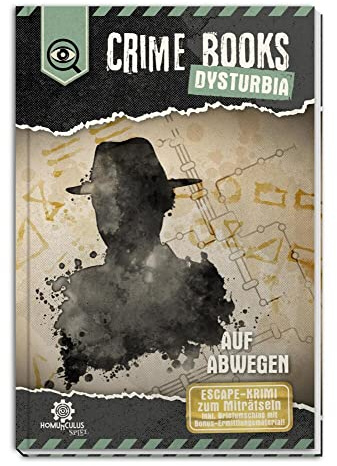 CRIME BOOKS Dysturbia: En los caminos: Escape Crimen para enigmas