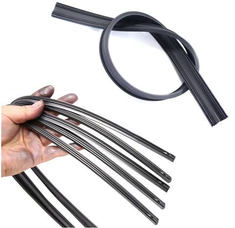 8 Stück Wischergummi Scheibenwischer, Ersatz Wischergummi, Universal Scheibenwischergummi,Ersatzgummi universell Wischergummi zuschneidbare，700mm