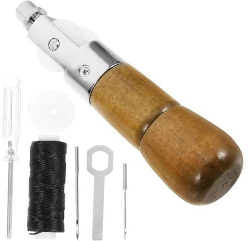 Operitacx Kit De Herramientas Para Cuero Punzón De Costura Herramientas Profesionales Fácil De Usar