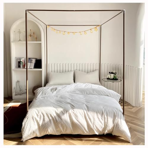 King size himmelssäng ram med 4-stolpar, sängram med 4 stolpar, utomhus sängstöd, sängstöd, full storlek, stolpstolpar, Kalifornien