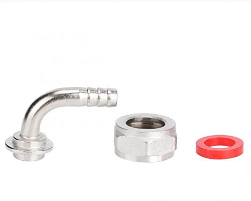 BUUNHI Heimbrausystem Startseite Bierbrauen Zapfhahn Zubehör Fassbier Endstück Winkelmutter Dichtungssatz bierbrauset