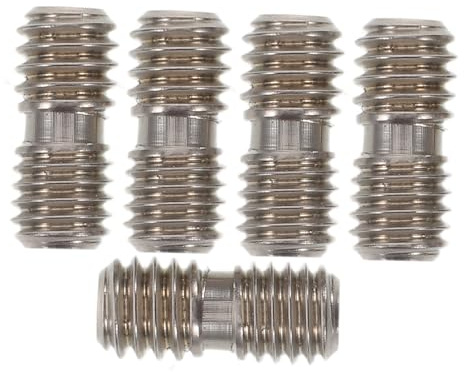 Gogogmee 5pcs Adapter Screws for Slide Hammer Puller Head Construction Paintless Auto Body Puller Replacement Tips Lightweight and Easy to Install Automotive Repair Tool